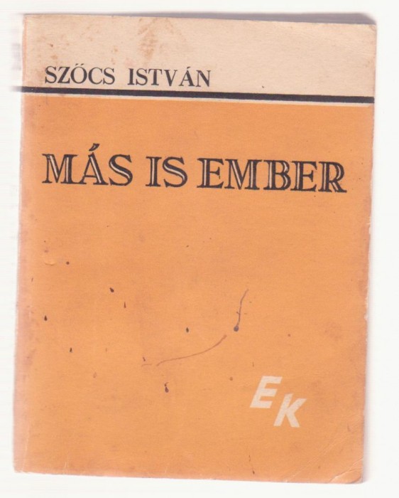 Szocs Istvan - Mas Is Ember (lb. maghiara)