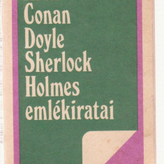 Arthur Conan Doyle - Sherlock Holmes emlekiratai (Lb. Maghiara)