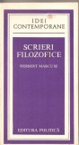 (C2029) SCRIERI FILOZOFICE DE HERBERT MARCUSE, EDITURA POLITICA, BUCURESTI, 1977