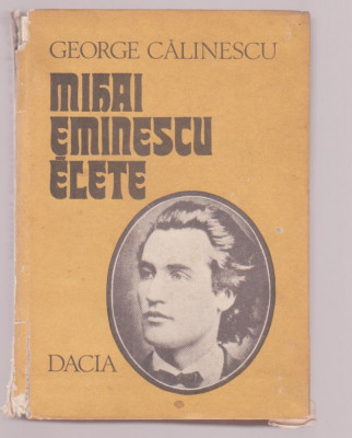 George Calinescu - Mihai Eminescu Elete (Lb. Maghiara) foto