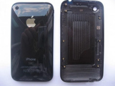 Carcasa Capac fata spate ORIGINALA Apple iPhone 3G - 8GB / 16GB Black White Alb Negru ORIGINAL + Sim Tray CADOU !!! foto