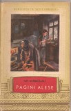 (C2025) PAGINI ALESE DE ION AGIRBICEANU, EDITURA TINERETULUI, 1956