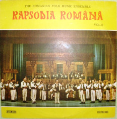 RAPSODIA ROMANA VOLUMUL II (DISC VINIL) foto