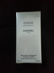 Vand crema de corp originala Chanel Coco Mademoiselle 200ml foto