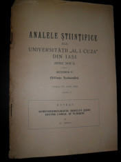 Al. Obreja - Morfohidrografia Sesului Jijiei dintre Larga si Vladeni , 1958 foto