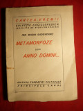 Ion Marin Sadoveanu - Metamorfoze - Anno Domini -Ed. I -1927