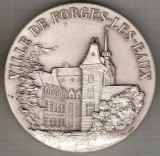 C22 Medalie VILLE DE FORGES - LES - EAUX -Franta - marime circa 68 mm -greutate aprox. 150 gr -starea care se vede, Europa