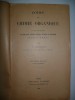 F.Bodroux-Cours de chimie organique/ Curs de chimie organica{in limba franceza}
