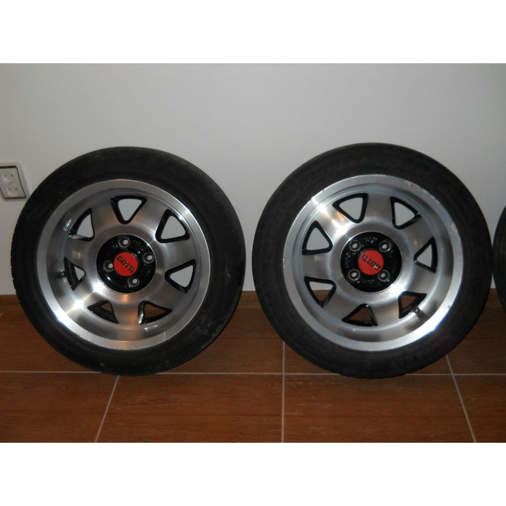4 jantes Gotti AV/AR ø 27.50 mm - Résine - 1:18