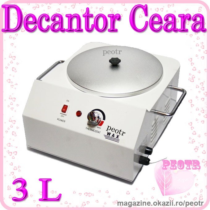 DECANTOR CEARA 3L aparat incalzit incalzitor ceara traditionala