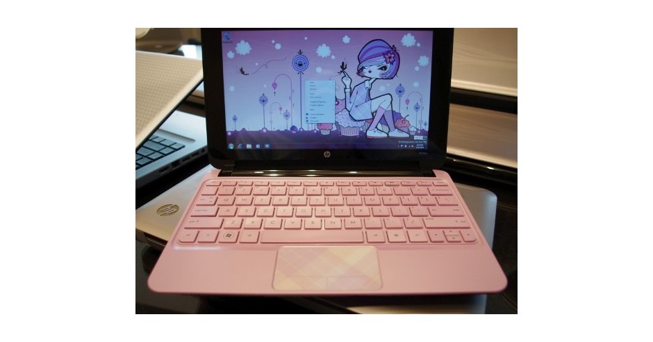 Notebook HP Mini 210 Pink 10