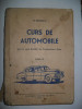 N.Negrutiu-Curs de automobile/ 1957