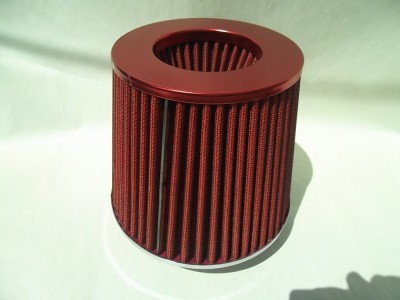 filtru sport de culoare rosie cu filtrare dubla de sunet foto