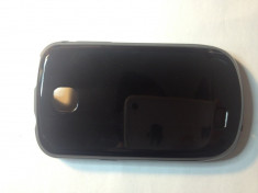 Husa silicon neagra/black pentru Samsung Galaxy Mini S5570 foto