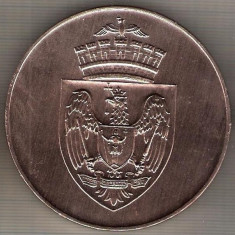 C54 Medalie Primaria Municipiului Bucuresti -marime circa 70 mm -greutate aprox. 46 gr-starea care se vede