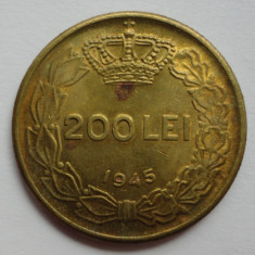 200 lei 1945 DE COLECTIE - moneda 7 - foto