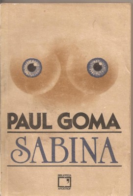 (C2067) SABINA DE PAUL GOMA, BIBLIOTECA APOSTROF, CLUJ, 1991 foto