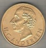 C45 Medalie - H.C. ANDERSEN -1805-1875-1975(113/5000)(celebrul scriitor) -marime circa 53 mm -greutate aprox. 81 gr-starea care se vede, Europa