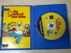 JOC PS2 ORIGINAL SIMPSONS THE GAME foto