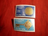 Serii Europa CEPT 1968 si 1970 Spania , 1+1 val.