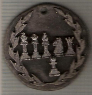 C63 Medalie de SAH -concurs scolar 83-84 Solsona -Spania -marime circa 62 mm -greutate aprox. 67 gr -starea care se vede foto