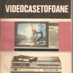 (C2083) VIDEOCASETOFOANE DE RADOI, MATEESCU, BASOIU, EDITURA TEHNICA, BUCURESTI, 1987