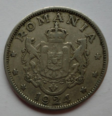 2 lei 1924 fulger monetaria Poissy - piesa 7 - foto