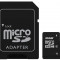 Card memorie micro sd hc 16 gb mare viteza cu adaptor sd 16gb