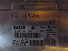 ECU / Calculator Citroen C2 1.6 16Valve Bosch foto