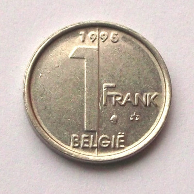 BELGIA 1 FRANC 1995 - BELGIE - ** foto