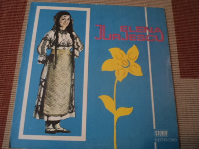 elena jurjescu disc vinyl lp muzica folclor populara banateana ST EPE 03511 VG+