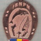 C106 Medalie Federatia Romana de Pentatlon Modern -FRNMP-marime circa 50x65 mm -greutate aprox.51 gr -starea care se vede