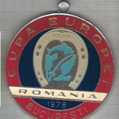 C115 Medalie Pentatlon Modern -Cupa Europei -Bucuresti 1978 -marime circa 59x65 mm -greutate aprox. 37 gr -starea care se vede