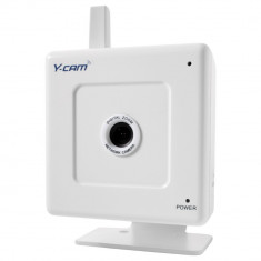 Y-cam White SD, Network Camera, WiFi, MicroSD foto