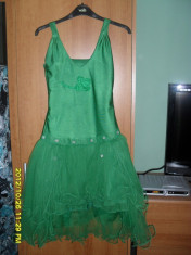 Rochie verde de ocazie foto