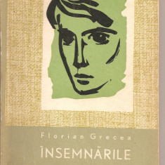 (C2129) INSEMNARILE UNUI ADOLESCENT DE FL. GRECEA, ED.TINERETULUI, 1967