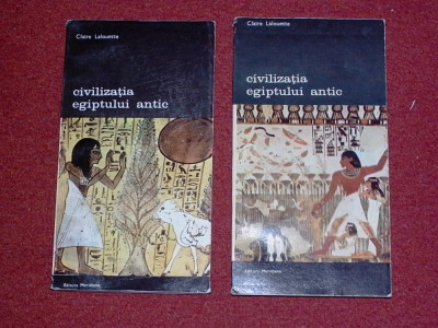 Civilizatia egiptului antic - Claire Lalouette(2vol) foto