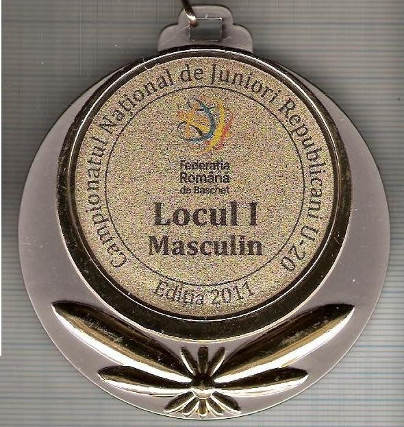 C123 Medalie BASCHET -Locul I -Masculin -Juniori -panglica tricolora  -marime circa 69x77 mm -greutate aprox. 48 gr -starea care se vede |  Okazii.ro