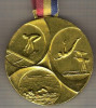 C134 Medalie F.R. NATATIE -1991 -marime circa 60x65 mm -greutate aprox. 23 gr- starea care se vede