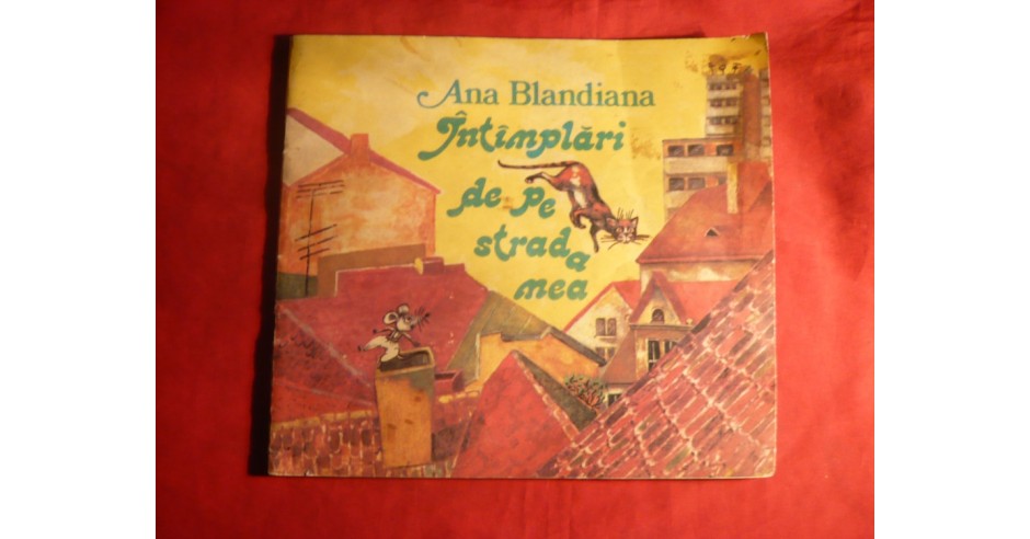 Ana Blandiana - Intamplari de pe Stada Mea - Prima Ed. 1988 | arhiva