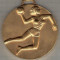 C137 Medalie HANDBAL FEMININ -Balcaniada 1988 Bulgaria -marime circa 67x62 mm -greutate aprox. 110 gr- starea care se vede