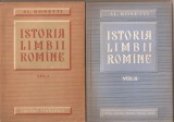 (C2119) ISTORIA LIMBII ROMINE, AL.ROSETTI, EDITURA STIINTIFICA, BUCURESTI, 1960, ROMANE