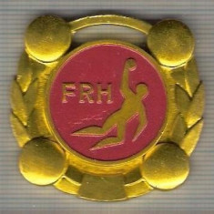 C140 Medalie Handbal feminin -Turneul PRIETENIA -Junioare -1989 -FRH -marime circa 41x40 mm -greutate aprox. 13 gr- starea care se vede