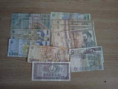 Bancnote romanesti vechi,monede romanesti si straine vechi