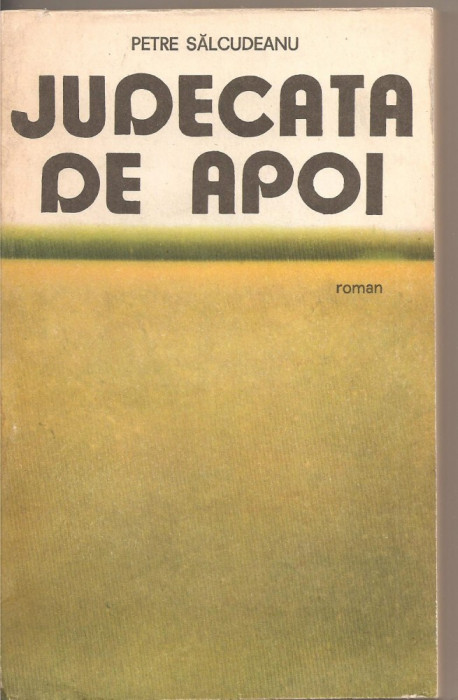 (C2108) JUDECATA DE APOI AUTOR P. SALCUDEANU, EDITURA MILITARA, BUCURESTI, 1977