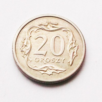 POLONIA 20 GROSZY 1992 ** foto