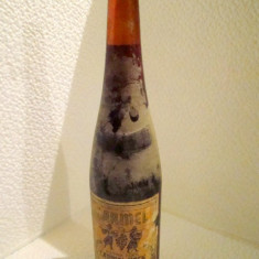 Vin vechi (1948 ) CARMEL HOCK extra fine dry wine (64 ani vechi)original