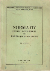 Normativ pentru echipament de protectie si de lucru foto