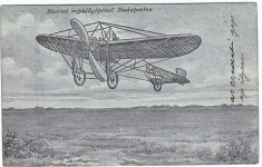 3.RARITATE,aviatie,avion,zborul din 1909 al lui Bleriot la Budapesta foto
