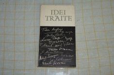 Geo Serban - Idei traite - Editura Tineretului - 1968 foto